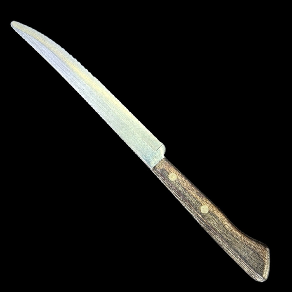 Vtg EKCO Flint Vanadium‎ Stainless Sandwich Utility Kitchen Knife 5" Blade USA